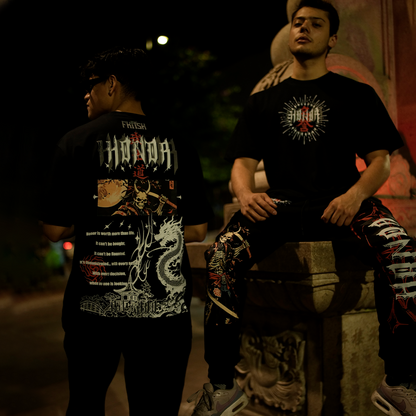 Jogger Meiyo Demon Skull Samurai Moda Uarbana