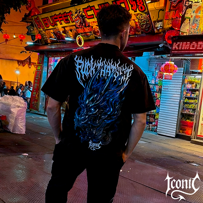 Playera Prime Iconic Dragon Fire Crhome