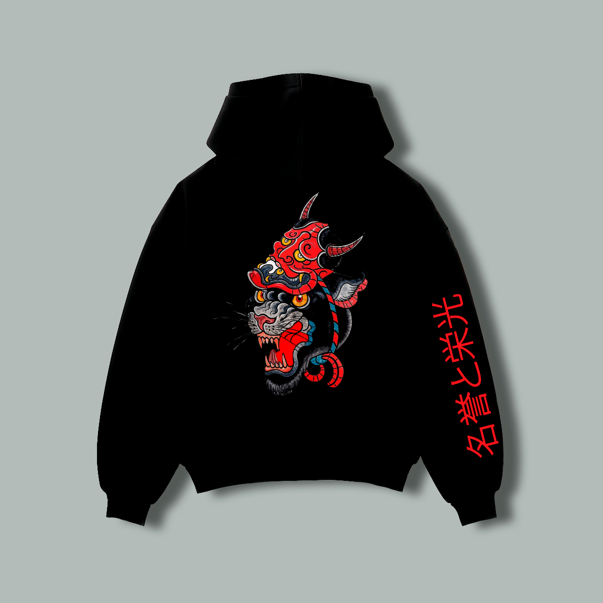 Hoodie Pantera Demon Esencia CRW