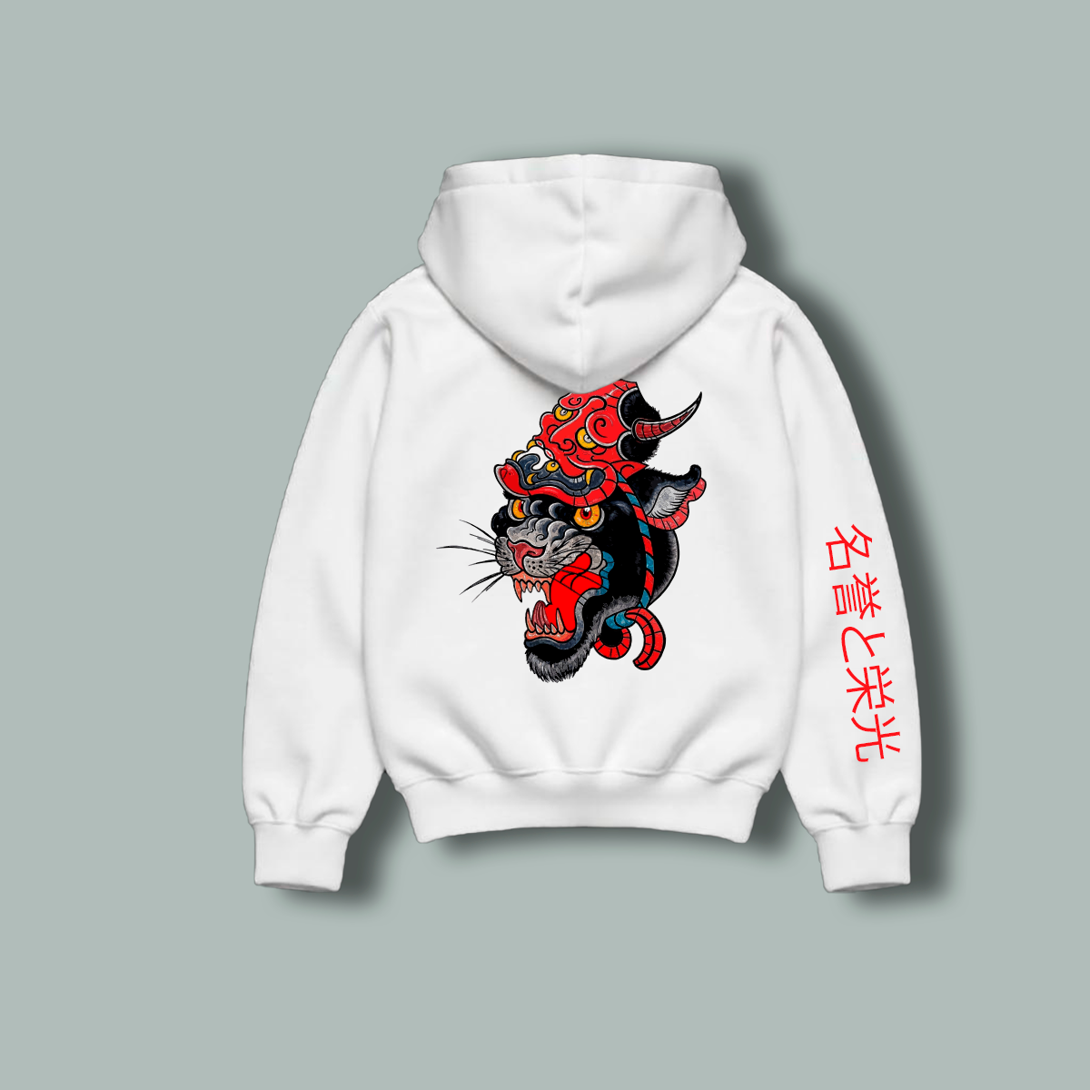 Hoodie Pantera Demon Esencia CRW