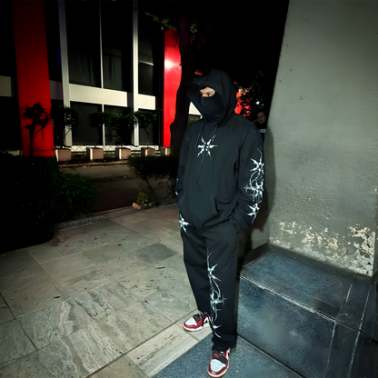 Hoodie Balaclava Shuriken Star