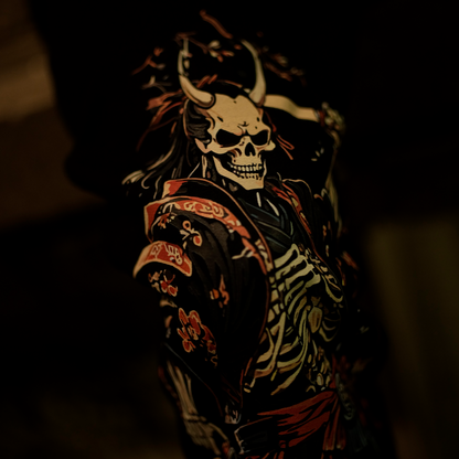 Jogger Meiyo Demon Skull Samurai Moda Uarbana