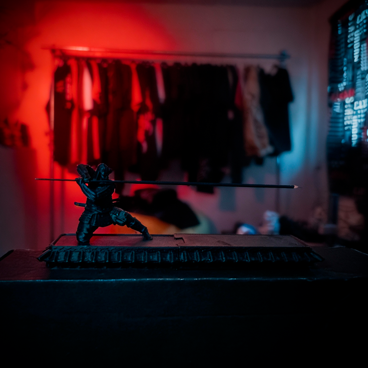 Porta inciensos samurai