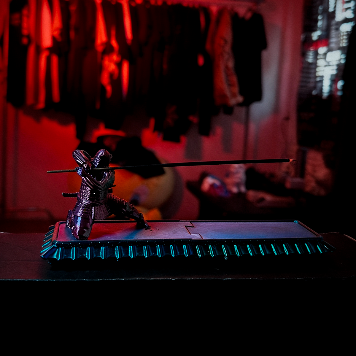 Porta inciensos samurai