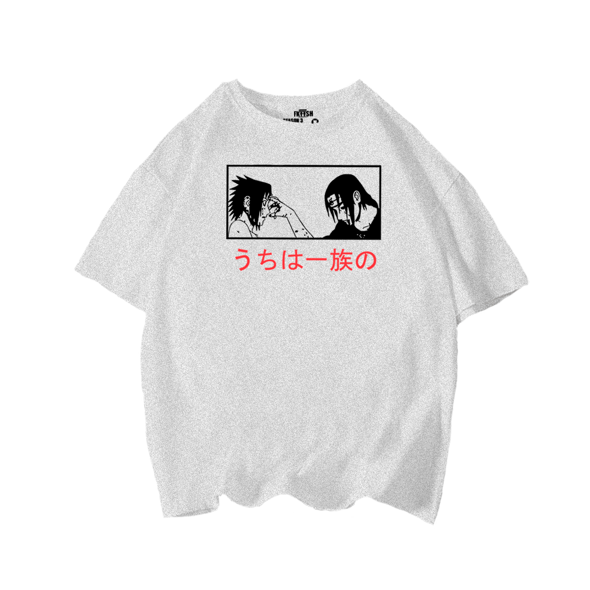 Playera Oversize Sasuke e itachi