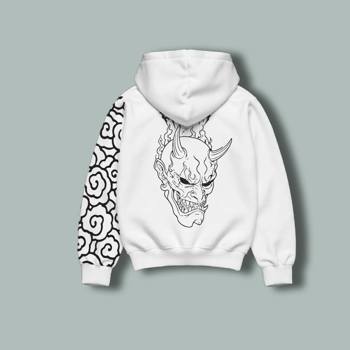 Hoodie Demon Steetwear Neo Japones ESENCIA