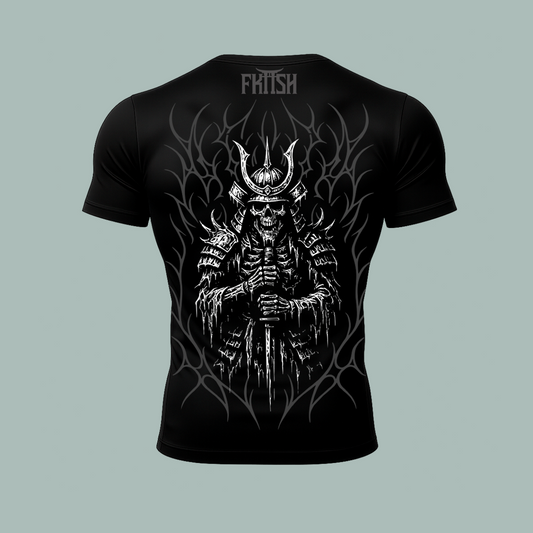 Playera Compresion Black Skull