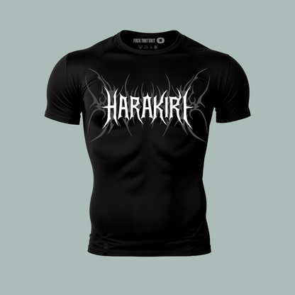 Playera Compresion Black Skull