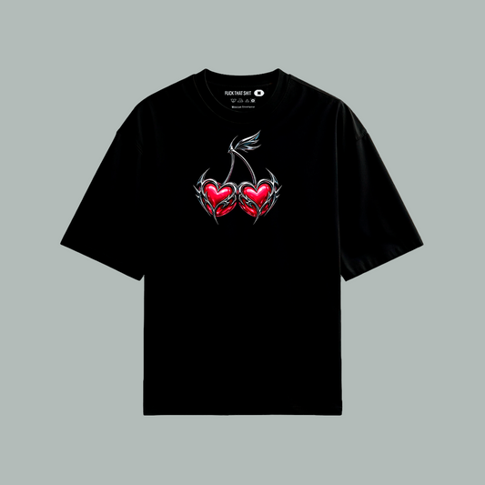 Playera Chrome Heart Cherrys