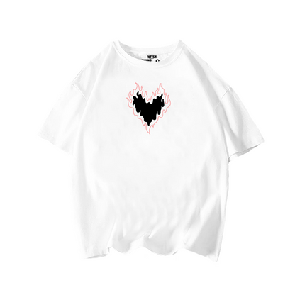 Playera Dragon Rosa Corazon