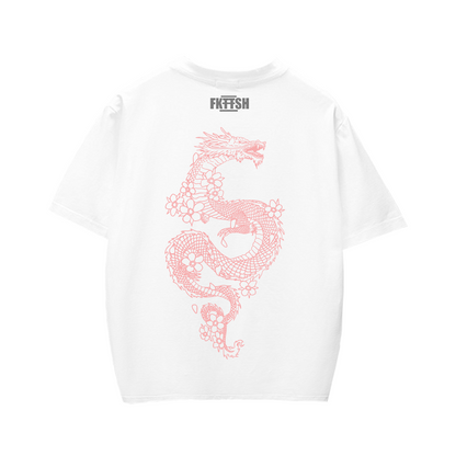 Playera Dragon Rosa Corazon