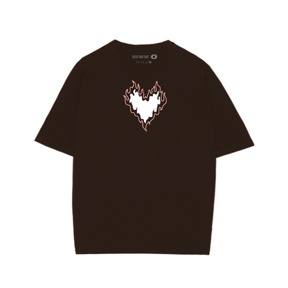 Playera Dragon Rosa Corazon