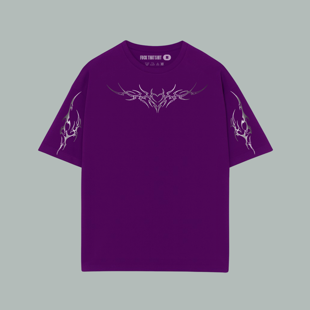 Playera Oversize Corazón Mayers
