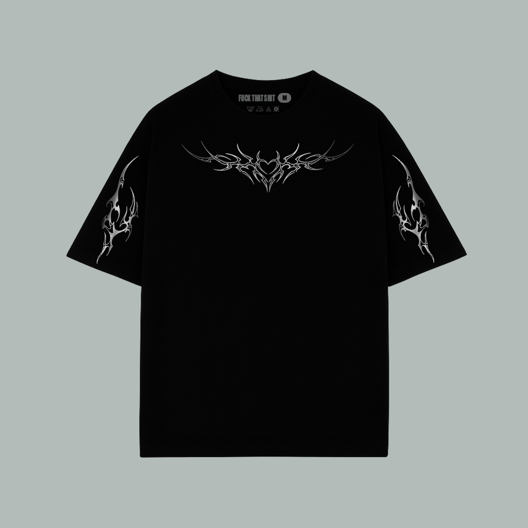 Playera Oversize Corazón Mayers