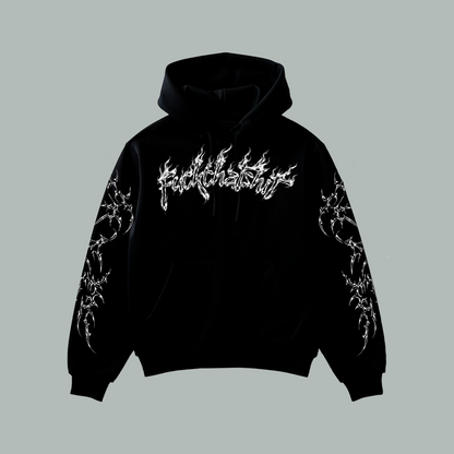 Hoodie Prime Con Cuernos Crystal Demon Lux