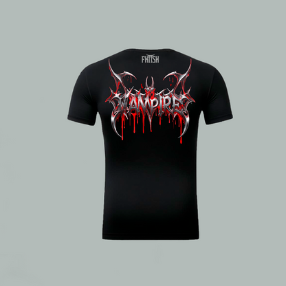 Playera Vampires De Compresión Moda Urbana
