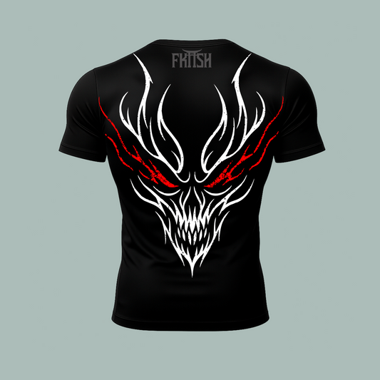 Playera Compresion Demon Back