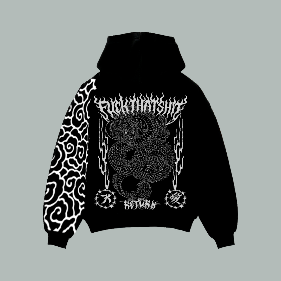 Hoodie Retun Dragon Onix