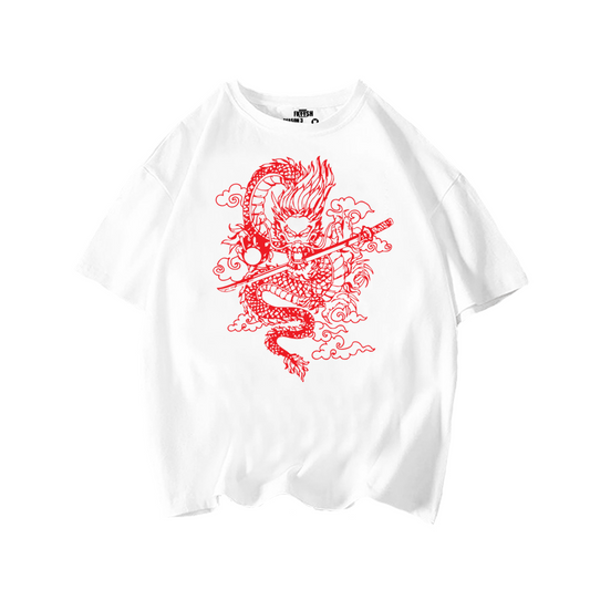 Playera Dragon Rojo