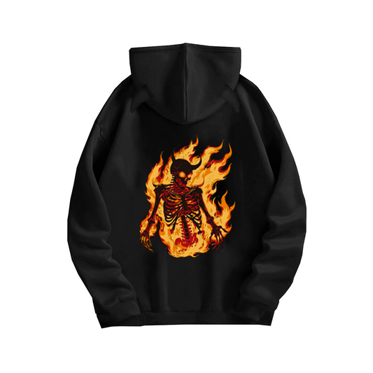 Sudadera Con Cuernos Demon Infierno