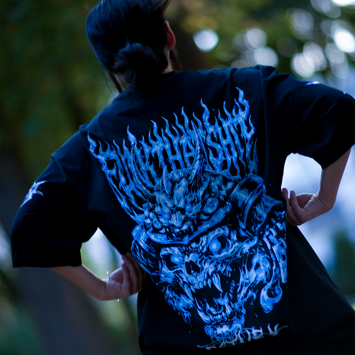 Playera Oversize Prime Cat Ronin Chrome