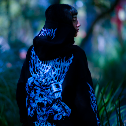 Hoodie Ice Chrome Cat Ronin