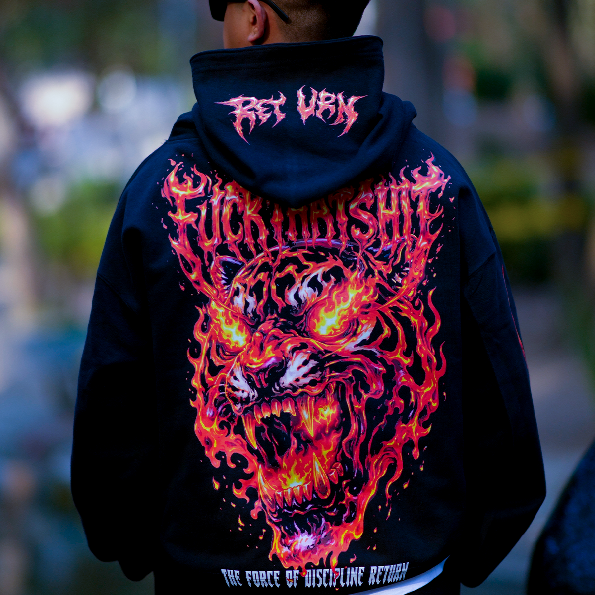 Hoodie Retun Tiger Dicipline