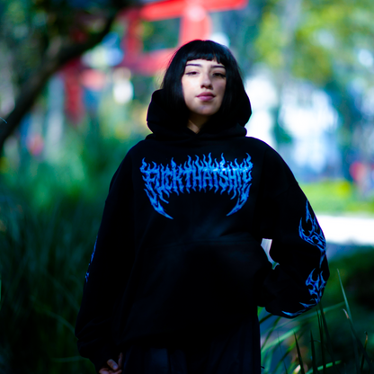 Hoodie Ice Chrome Cat Ronin