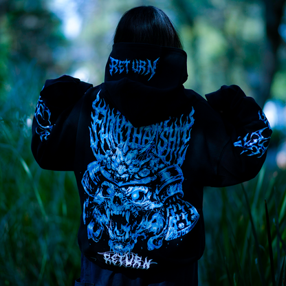 Hoodie Ice Chrome Cat Ronin