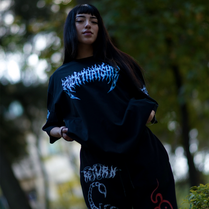 Playera Oversize Prime Cat Ronin Chrome