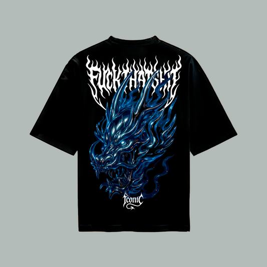 Playera Prime Iconic Dragon Fire Crhome