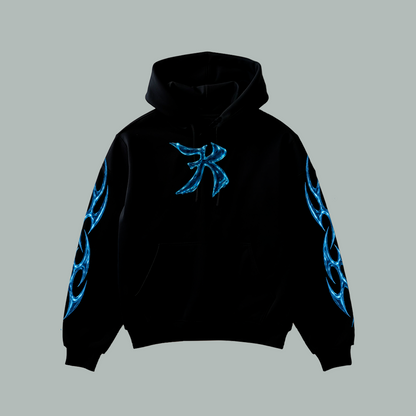Hoodie Iconic Dragon Fire Chrome