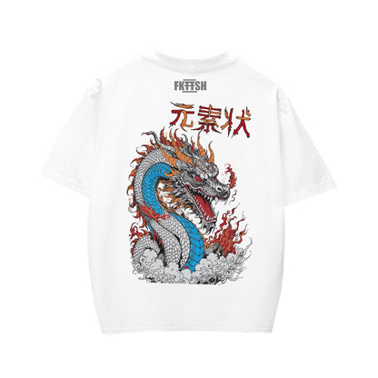 Playera Oversize The Dragón Hydro Elemental