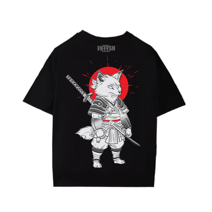 Playera Oversize Kichiro El Zorro Samurai