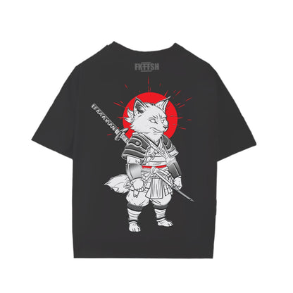 Playera Oversize Kichiro El Zorro Samurai