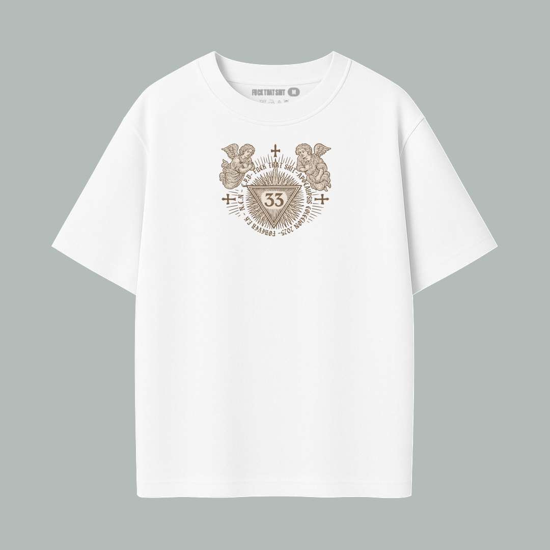 Playera Ultra Prime Jesus White Rider