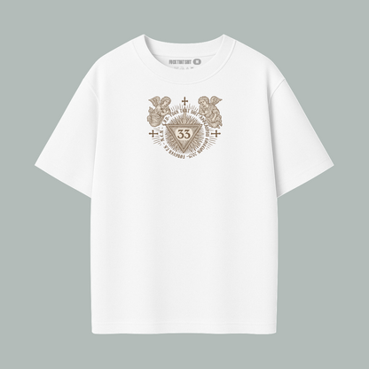 Playera Ultra Prime Jesus White Rider