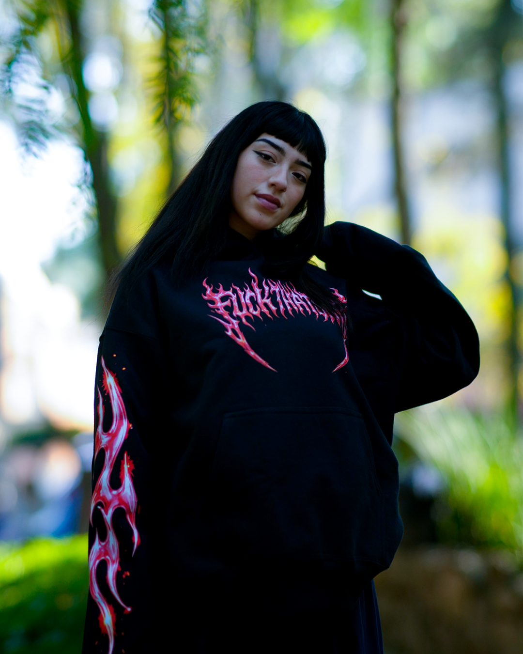 Hoodie Retun Dragon Rose