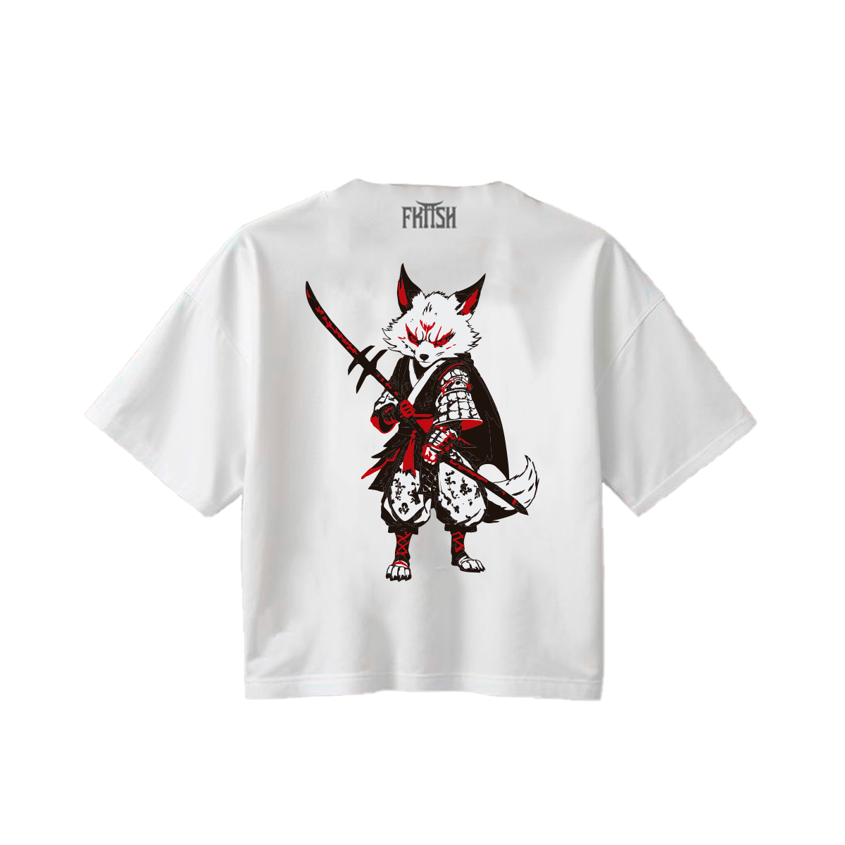 PLAYERA OVERSIZE PRIME ZORRO SAMURAI KICHIRO INFERNAL