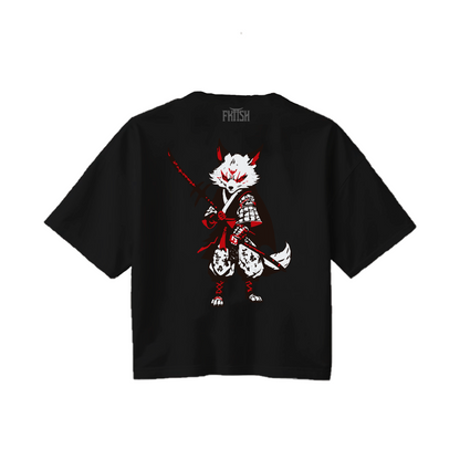 PLAYERA OVERSIZE PRIME ZORRO SAMURAI KICHIRO INFERNAL