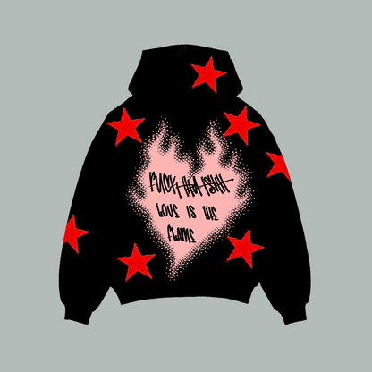 Hoodie Prime Love is a Flame