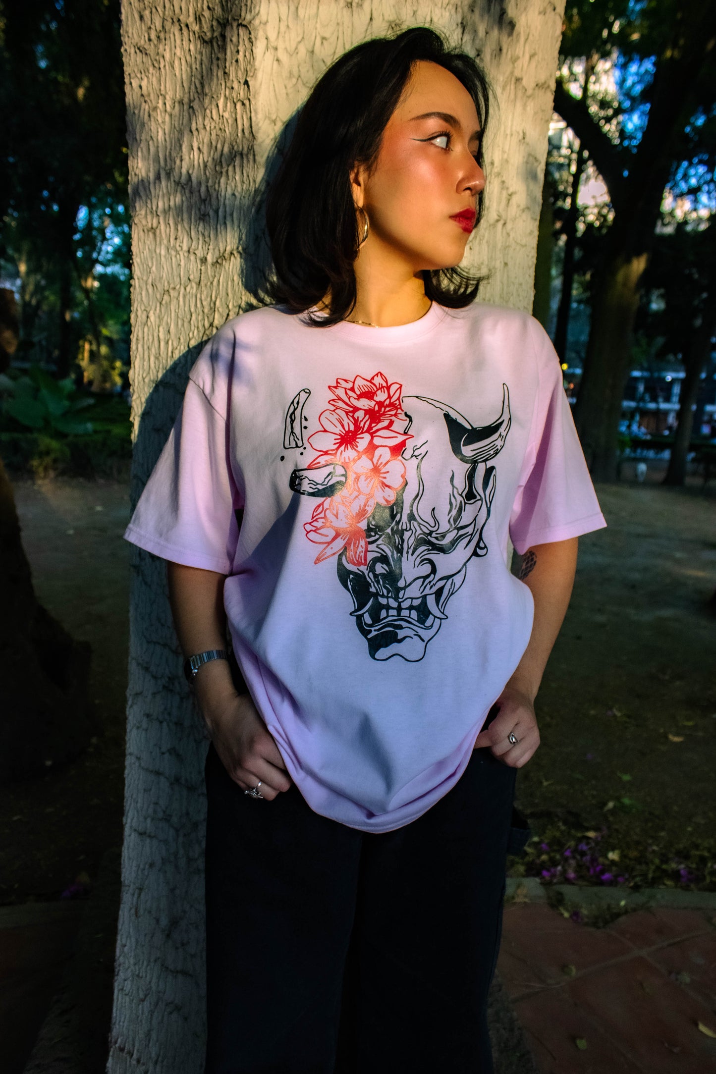 Playera Oni Flower