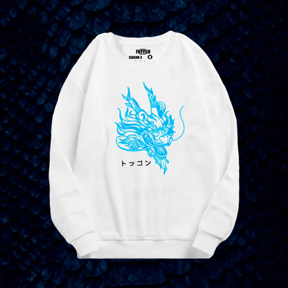 Sudadera Oversize "Blue Dragon" - Edición Limitada