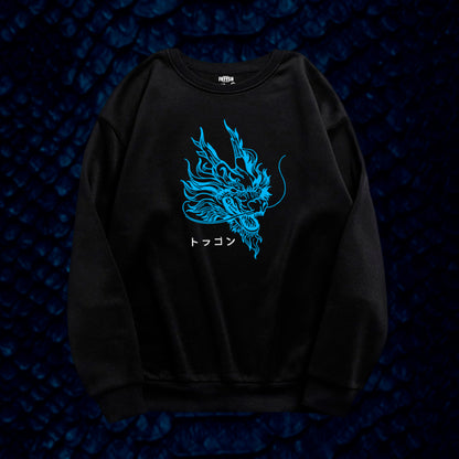 Sudadera Oversize "Blue Dragon" - Edición Limitada