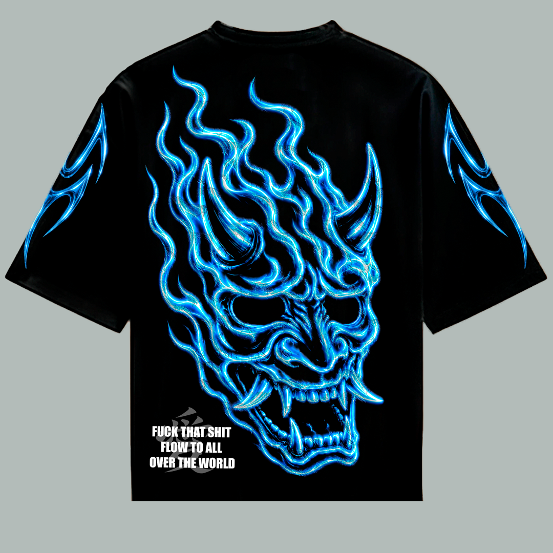 Playera Prime Nitro Oni Azul