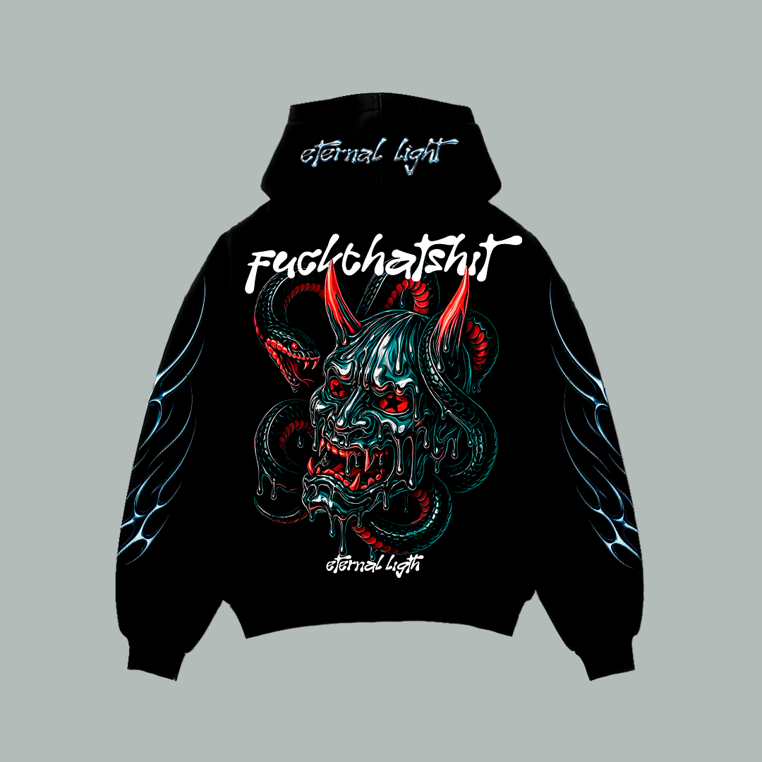 Hoodie Oni Chrome Snake