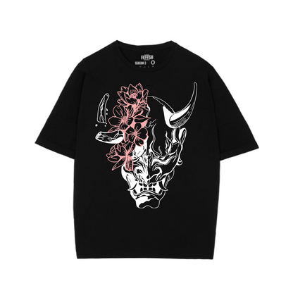 Playera Oversize Oni Flower