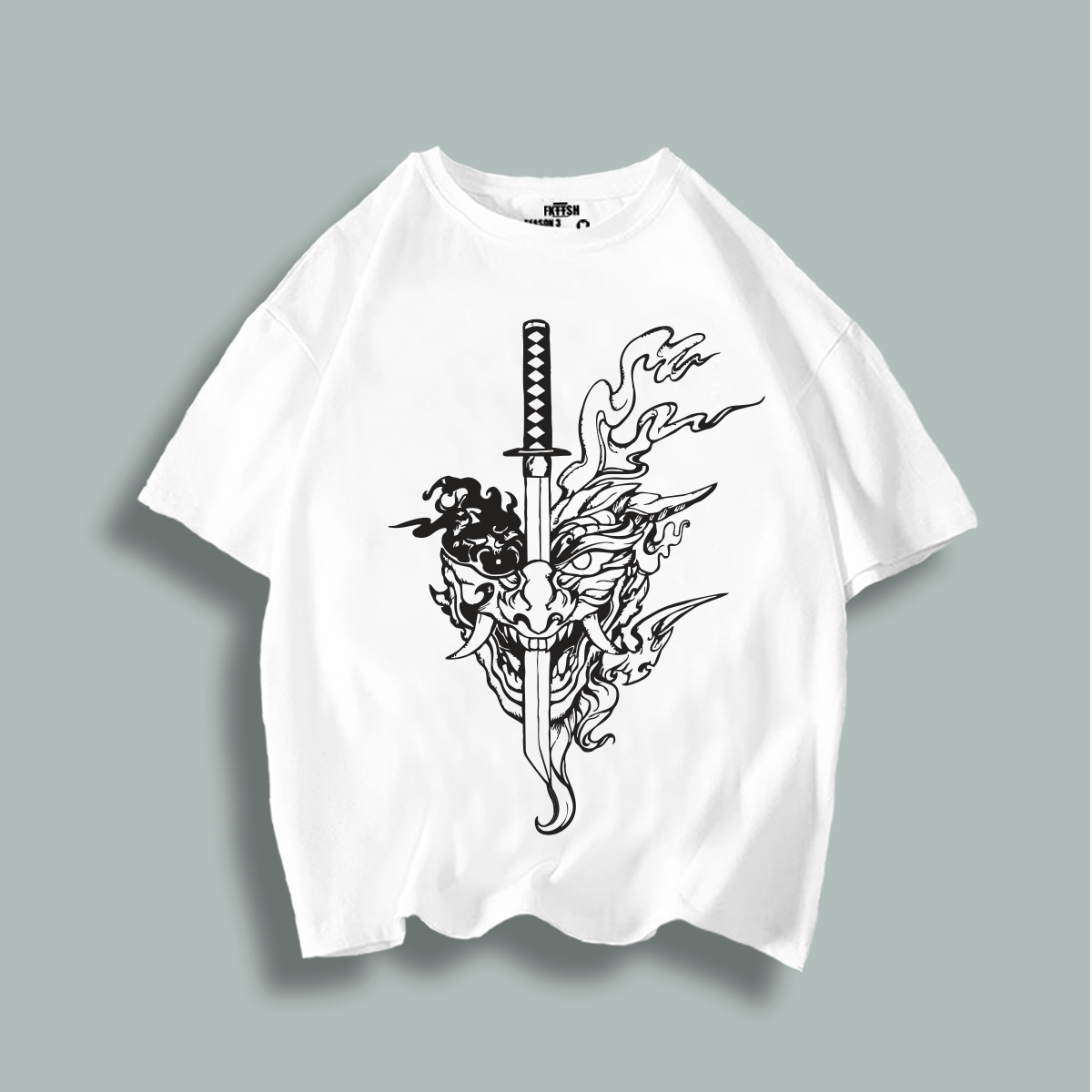 Playera Classic Mascara Katana