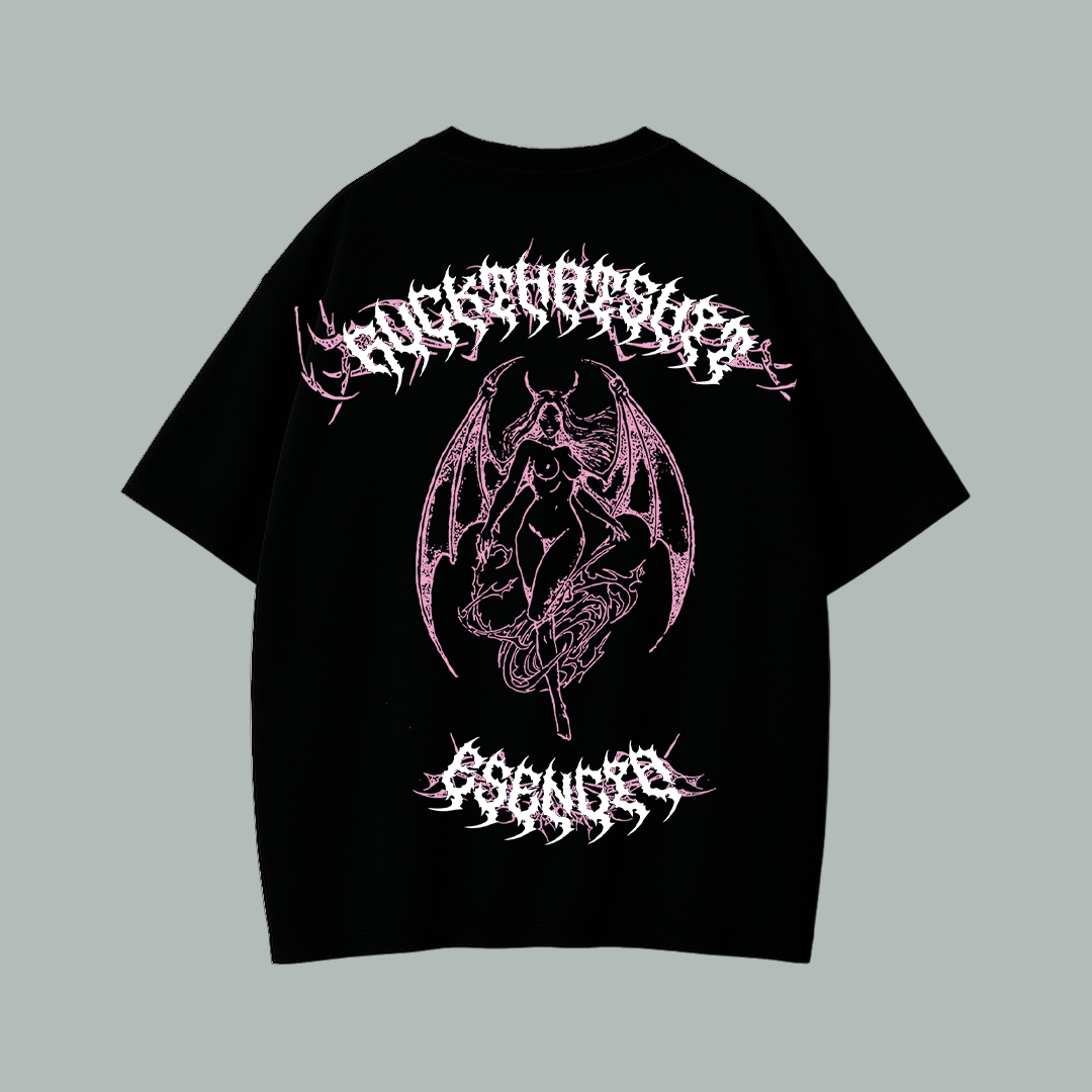Playera Oversize Prime Escencia Demoniaca