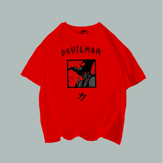 PLAYERA DEVILMAN CLASICA OVERSIZE